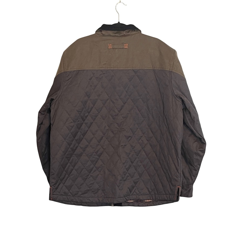 Legendary Whitetails Tough As Buck Field Jacket Plaid Lined Chore Work Coat - Picture 2 of 8